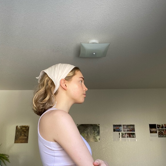 🌸ANNE KLEIN HAIR SCARF - Picture 3 of 3